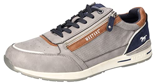 Mustang Herren 4154-310 Sneaker, grau, 44 EU von MUSTANG