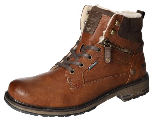 MUSTANG Herren 4157-603 Stiefelette Klassisch, Cognac, 42 EU von MUSTANG