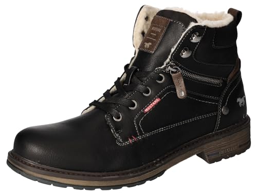 MUSTANG Herren 4157-603 Stiefelette Klassisch, Schwarz, 43 EU von MUSTANG