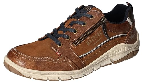 Mustang Herren 4160-301 Sneaker, Kastanie, 41 EU von MUSTANG