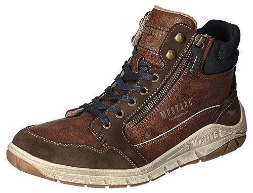 MUSTANG Herren 4160-501 Sneaker Sneaker, Kaffee, 44 EU von MUSTANG