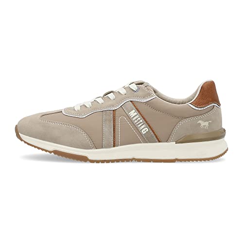 Mustang Herren 4176-305 Sneaker, beige, 41 EU von MUSTANG