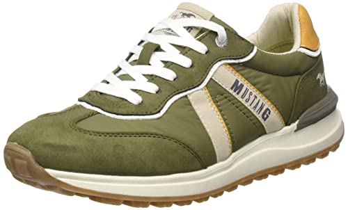 Mustang Herren 4179-303 Sneaker, Oliv, 44 EU von MUSTANG