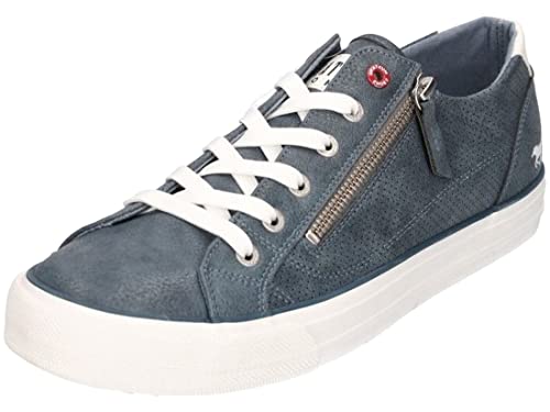 Mustang Herren 4180-304-8 Sneaker, blau, 44 EU von MUSTANG