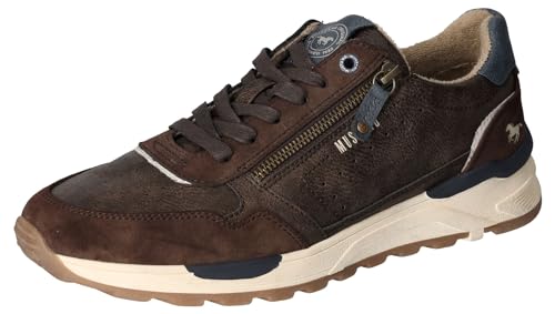 Mustang Herren 4186-306 Sneaker, Dunkelbraun, 44 EU von MUSTANG