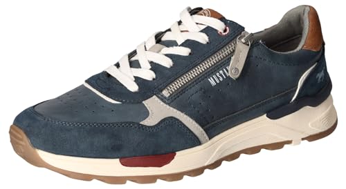 Mustang Herren 4186-307 Sneaker, dunkelblau, 41 EU von MUSTANG