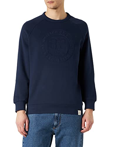 MUSTANG Herren Ben CN 3D-AW Sweatshirt, Navy Blazer 5324, XXL von MUSTANG