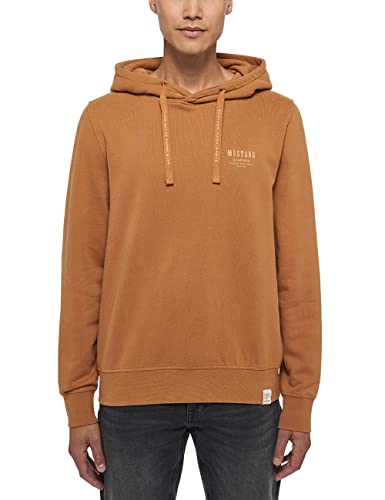 MUSTANG Herren Bennet HD GD Kapuzenpullover, Brown Sugar 3132, 3XL von MUSTANG