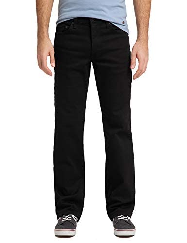 MUSTANG Herren Big Sur Straight Jeans, Schwarz (Super Dark 940), W31/L30 (Herstellergröße: 31/30) von MUSTANG