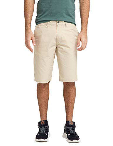 MUSTANG Herren Classic Chino Shorts, Beige (Beige 4014), W(Herstellergröße: 31) von MUSTANG