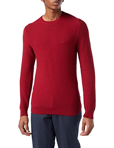 MUSTANG Herren Emil C Basic Pullover Casual, Rhubarb 7194, 6XL von MUSTANG