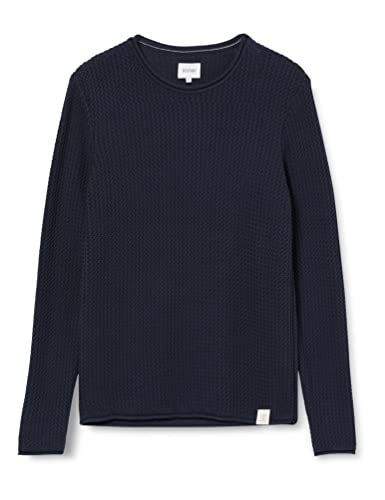 MUSTANG Herren Emil C Cable Pullover, Sky Captain 5323, M von MUSTANG