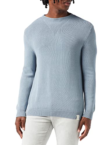 MUSTANG Herren Emil C Washed Pullover, Ashley Blue 5084, XL von MUSTANG