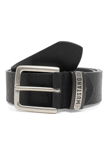 MUSTANG Classic Leather Belt W95 Black - kürzbar MUSTANG Classic Leather Belt W95 Black - kürzbar von MUSTANG