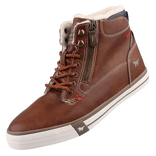 MUSTANG Herren High Top Sneaker gefüttert Braun, Schuhgröße:EUR 42 MUSTANG Herren High Top Sneaker gefüttert Braun, Schuhgröße:EUR 42 von MUSTANG