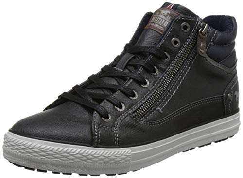 MUSTANG Herren Hohe Sneaker, Grau (Graphit 259), 43 EU von MUSTANG