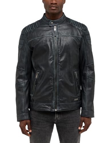 Mustang Herren Lederjacke Whyte Black XL von Mustang