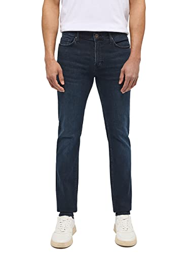 MUSTANG Herren Jeans Frisco - Skinny Fit Blau - Dark Blue Denim W28-W38 Stretch, Größe:36W / 32L, Farbvariante:Dark Blue Denim 983 von MUSTANG