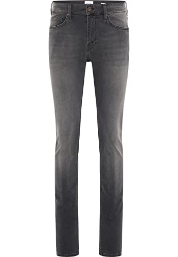 MUSTANG Herren Jeans Frisco - Skinny Fit Schwarz - Black Denim W28-W38 Stretch, Größe:28W / 32L, Farbvariante:Black Denim 4000-983 von MUSTANG