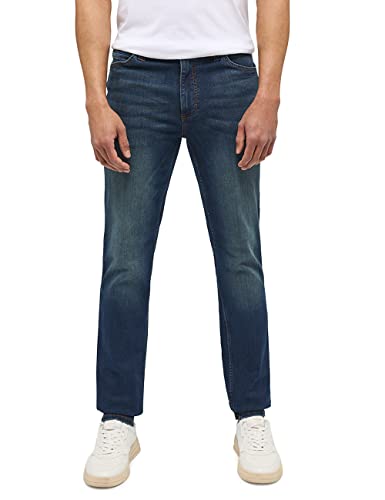 MUSTANG Herren Jeans Tramper - Tapered Fit - Blau - Denim Blue, Größe:32W / 34L, Farbe:Denim Blue (883) von MUSTANG
