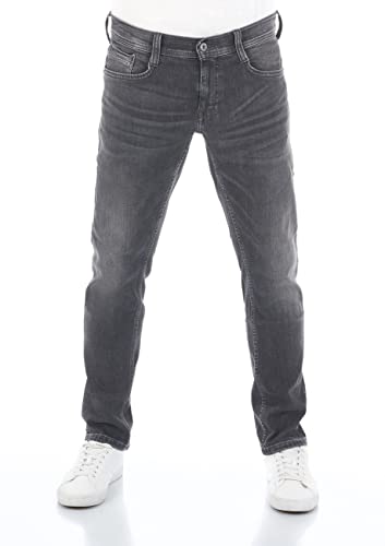 MUSTANG Herren Jeans Oregon Tapered Fit Stretch Denim Hose 99% Baumwolle Blau Grau Schwarz W30 - W40, Größe:W 31 L 30, Farbauswahl:Used Black Denim (1009376-783) von MUSTANG