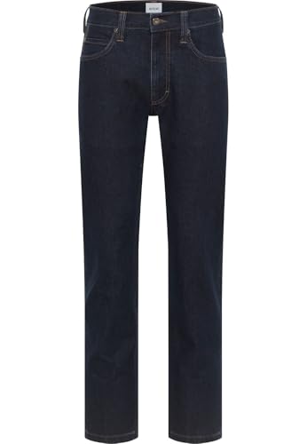 MUSTANG Herren Jeans Tramper Straight Straight Fit Mid Waist Blau Stretch, Größe:32W / 34L, Farbe:Dark Blue Denim 1016838-5000-880 von MUSTANG