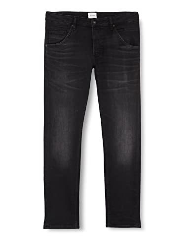 MUSTANG Herren Michigan Tapered Jeans, Tiefschwarz 983, 36W / 34L von MUSTANG