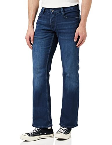 MUSTANG Herren Oregon Boot Jeans, dunkelblau 843, 34W / 30L von MUSTANG