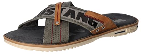 MUSTANG Herren Sommerschuh Pantolette von MUSTANG