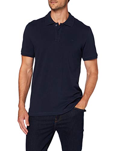 MUSTANG Herren Polohemd, Dunkelblau, XL EU von MUSTANG