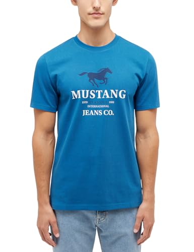 MUSTANG Herren Regular-Fit Print-Shirt von MUSTANG