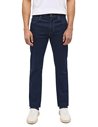 MUSTANG - Straight Fit - Herren 5-Pocket Jeans, Washington Straight (1007640), Farbe:Denim Blue (5000-900), Größe:W38, Länge:L32 von MUSTANG