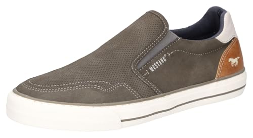 MUSTANG Herren Slipper in grau - Gr. 41 von MUSTANG