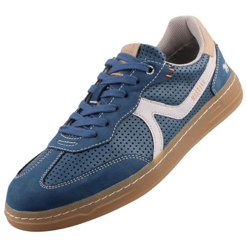 MUSTANG Herren Sneaker Blau EU 43 von MUSTANG