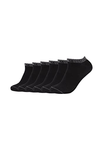 MUSTANG Herren Sneakersocken 6er Pack 43/46 black von MUSTANG