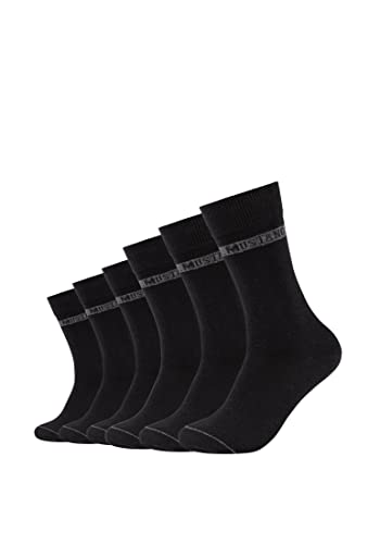 MUSTANG Herren Socken 6er Pack 43/46 black von MUSTANG