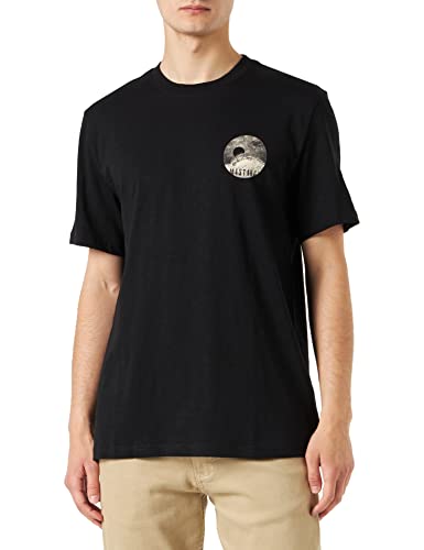 MUSTANG Herren Style Alex C Print T-Shirt, Black 4142, XXL von MUSTANG