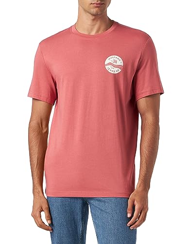 MUSTANG Herren Style Alex C Print T-Shirt, Dusty Cedar 8268, XL von MUSTANG