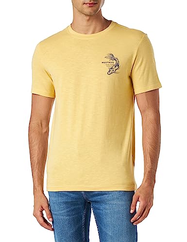 MUSTANG Herren Style Alex C Print T-Shirt, Jojoba 9051, 3XL von MUSTANG