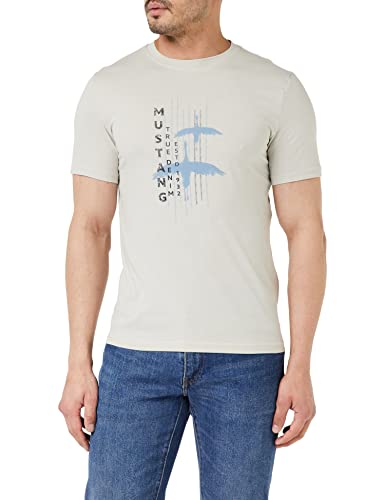 MUSTANG Herren Style Alex C Print T-Shirt, mondgeschlagen, XL von MUSTANG