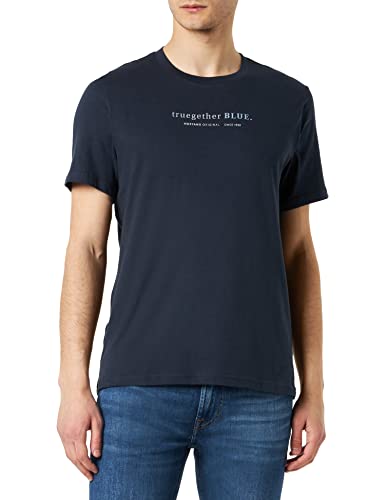 MUSTANG Herren Style Alex C Print T-Shirt, Outer Space 5330, 3XL von MUSTANG