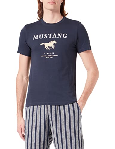 MUSTANG Herren Style Alex C Print T-Shirt, Outer Space 5330, 3XL von MUSTANG