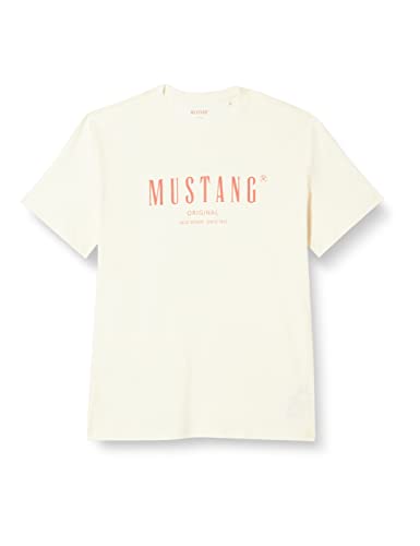 MUSTANG Herren Style Alex C Print T-Shirt, Pristine 8001, L von MUSTANG