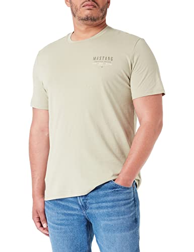 MUSTANG Herren Style Alex C Print T-Shirt, Tea 6205, S von MUSTANG