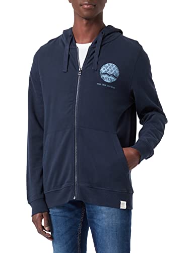 MUSTANG Herren Style Brian Hooded Cd Kapuzenpullover, Outer Space 5330, L von MUSTANG