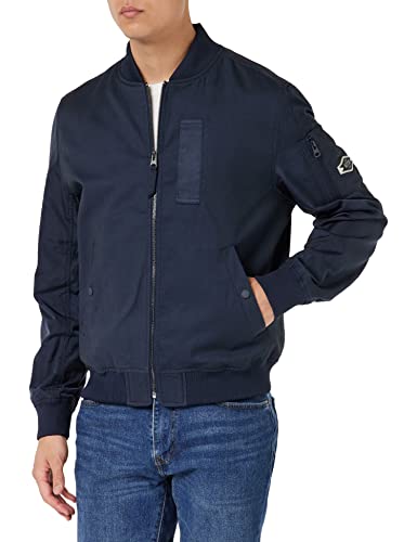 MUSTANG Herren Style Daniel Hbrd Bomber Jacke, Outer Space 5330, M von MUSTANG