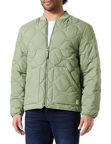 MUSTANG Herren Style Daniel Light Padded Jacke, Oil Green 6273, L von MUSTANG