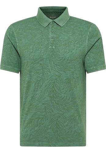 MUSTANG Herren Style Palco Polohemd, Painted Palms 12713, XXL EU von MUSTANG