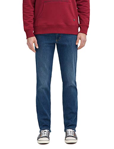 MUSTANG Herren Washington Slim Jeans, Blau (Medium Bleach 301), W30/L32 (Herstellergröße: 30/32) von MUSTANG