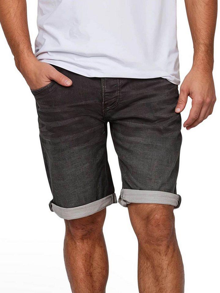 MUSTANG Jeansshorts Herren Shorts Chicago Real X Regular Fit Bermudashorts mit Stretch von MUSTANG